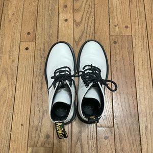 White doc martens!!